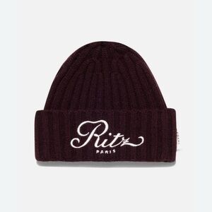 Frame Ritz Paris beanie hat Cashmere navy blue